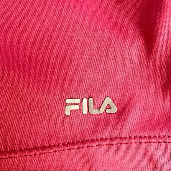 Fila Pink Racerback Tank Top Barbiecore Sporty Size L - Picture 5 of 8